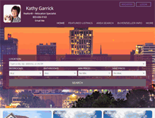 Tablet Screenshot of kathygarrick.com